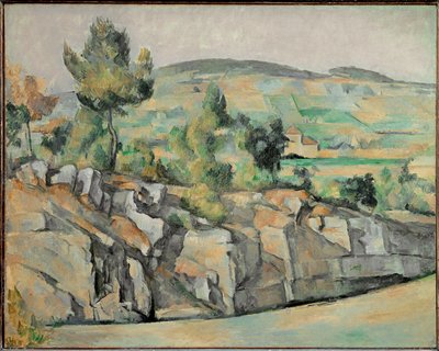 Hillside in Provence by Paul Cezanne