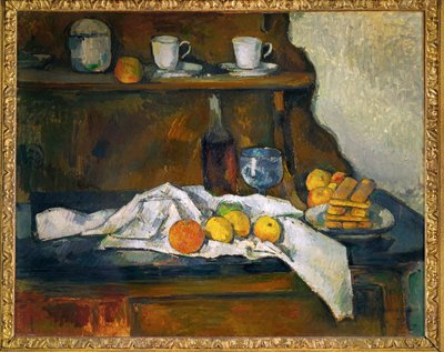 The sideboard by Paul Cezanne