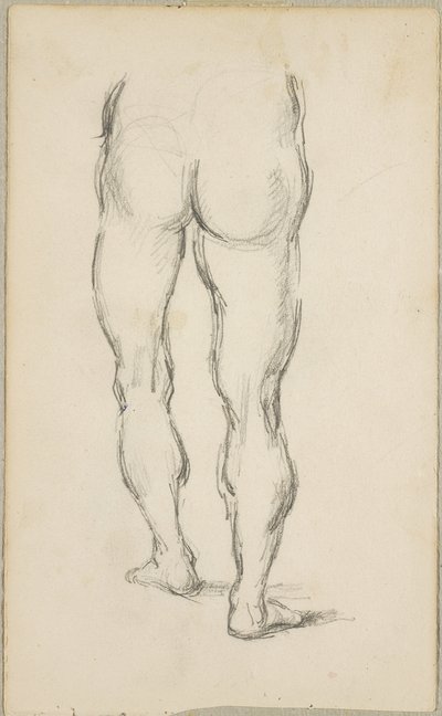 After Luca Signorelli: Study of Legs by Paul Cézanne