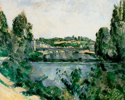 The Bridge and Dam at Pontoise by Paul Cézanne