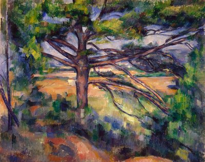 Grand Pine and Red Lands by Paul Cézanne