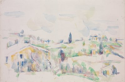 Landscape in Provence by Paul Cézanne