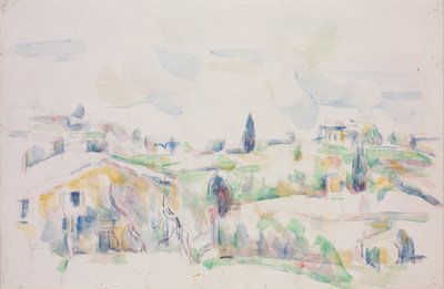 Landscape in Provence by Paul Cézanne