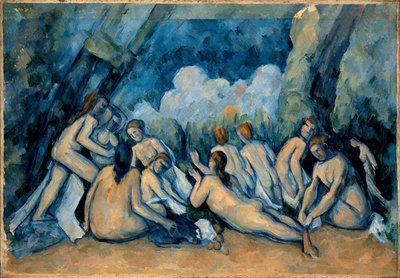 The Large Bathers by Paul Cézanne
