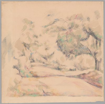 Road in Provence by Paul Cézanne