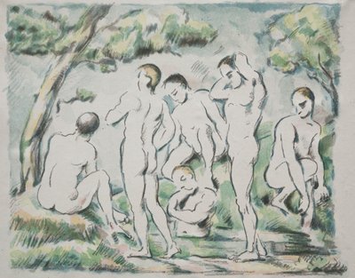 The Bathers by Paul Cézanne