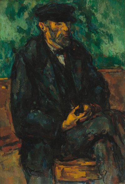 The Gardener Vallier by Paul Cézanne