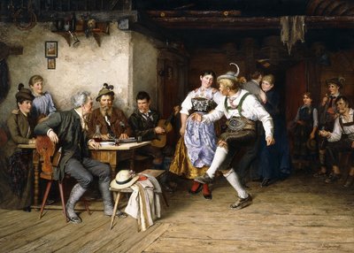 Interior of a Weinstube by Paul Felgentreff
