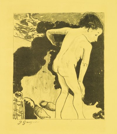 Breton Bathers by Paul Gauguin
