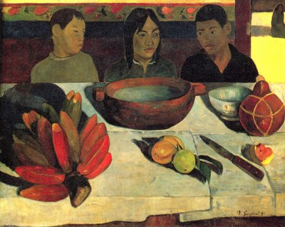 The Meal (The Bananas) by Paul Gauguin