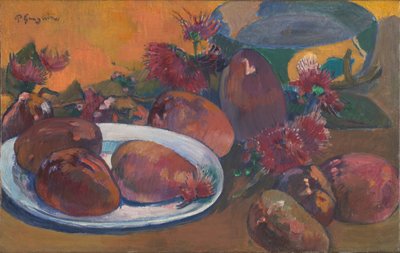 Still Life with Mangos by Paul Gauguin