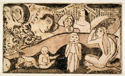 Love, and You Will Be Happy by Paul Gauguin