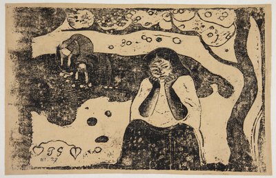 Human Miseries by Paul Gauguin