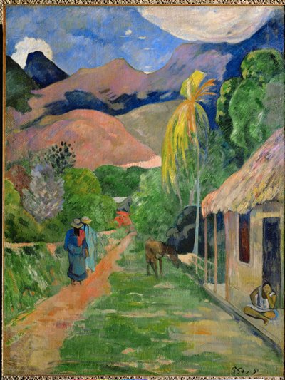 Path in Papeete, Called Rue du Tahiti by Paul Gauguin