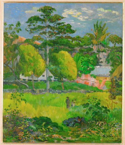 Landscape by Paul Gauguin
