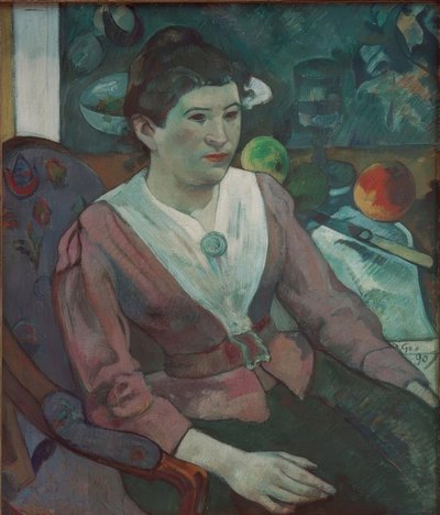 Portrait of a Woman with Cézanne