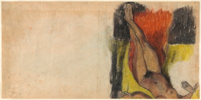 Study for Aita Tamari Vahine Judith Te Parari by Paul Gauguin