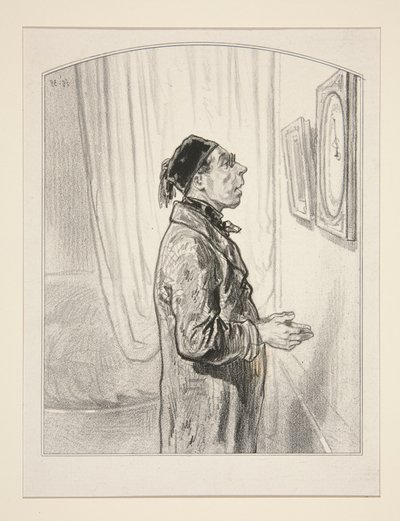 The Barometer by Paul Gavarni