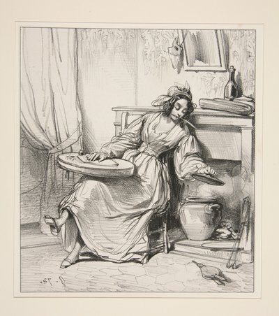 Adolphe! Adolphe! Do You Want to Make Your Eugenie Die! by Paul Gavarni