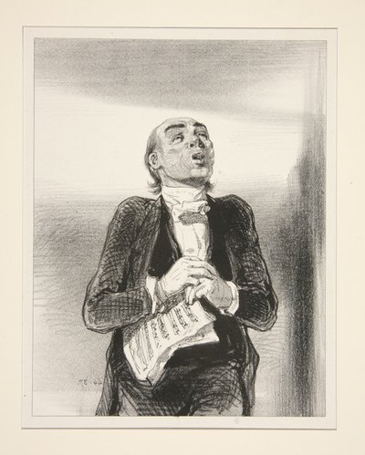 Plaintive Accents of an Orphan by Paul Gavarni