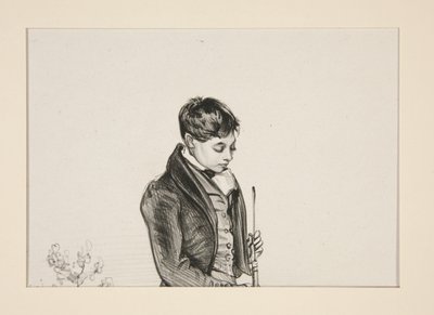 Alfred Feydeau by Paul Gavarni