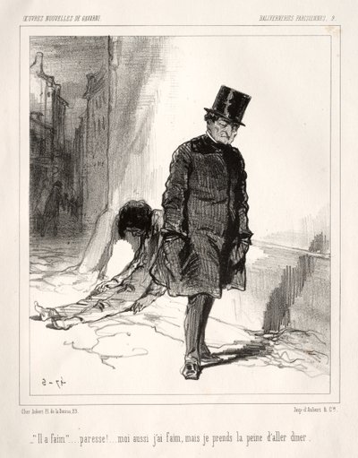 Parisian Nonsense by Paul Gavarni