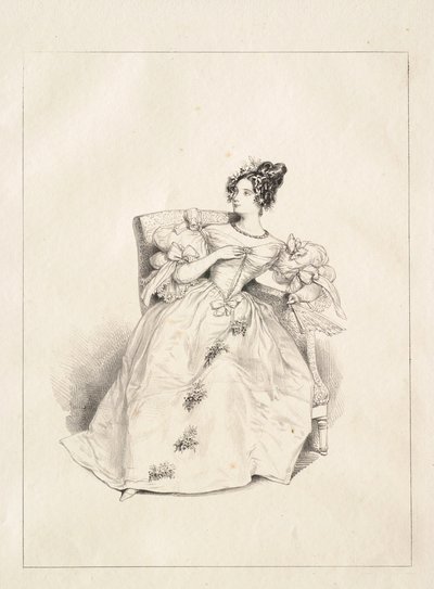 Ball Gown by Paul Gavarni
