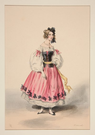 Chambermaid by Paul Gavarni