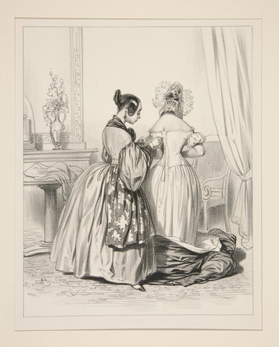 Dressmaker by Paul Gavarni