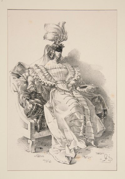 Duchess by Paul Gavarni