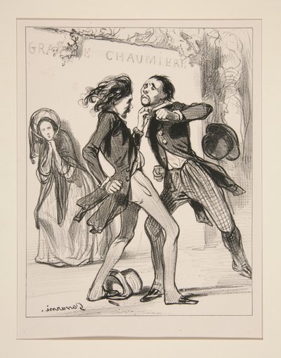 Donation Between Living Persons by Paul Gavarni