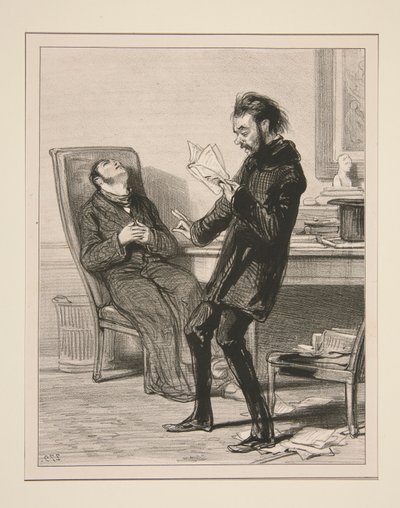 Drama in Five Acts, At Home, With Prologue and Epilogue by Paul Gavarni