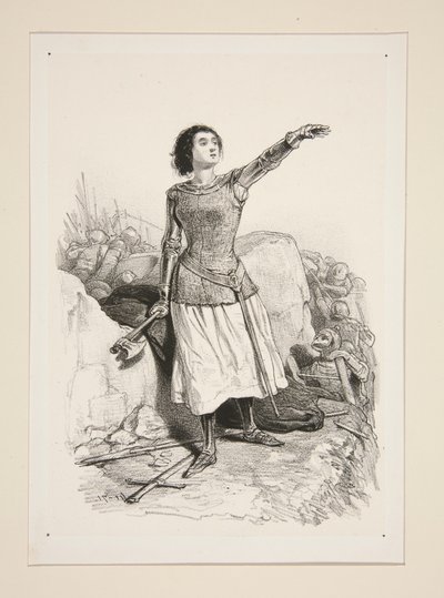 Joan of Arc by Paul Gavarni