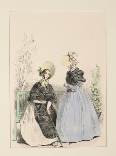 July 1837. Straw Hats by Paul Gavarni