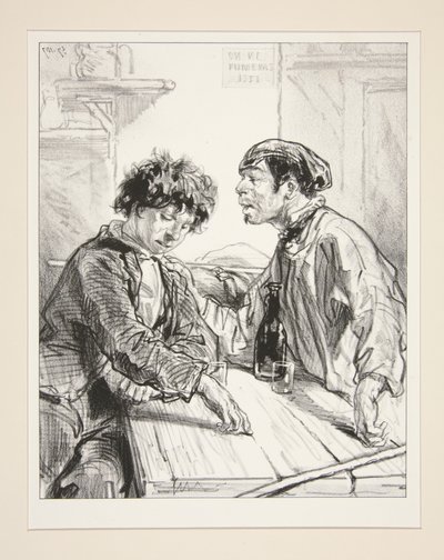 Young Man, You Have Capital, But You Have No Experience; Nevertheless, You Interest Me. by Paul Gavarni
