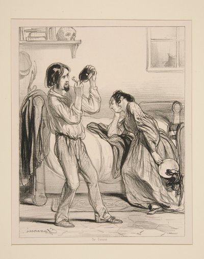 The First Cure by Paul Gavarni
