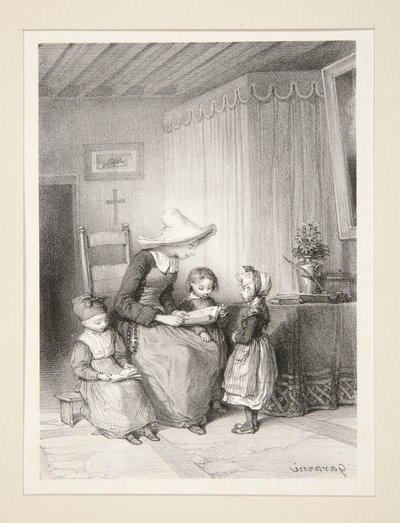 The Sister of Charity by Paul Gavarni