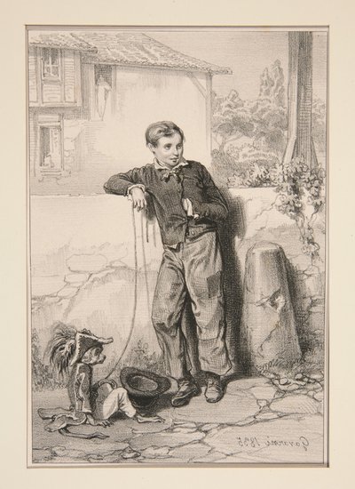 The Young Savoyard by Paul Gavarni