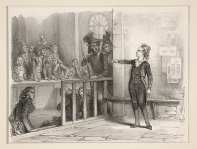The Little Orator by Paul Gavarni