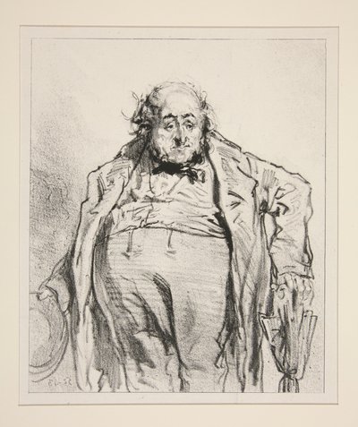 The Handsome Adolphe by Paul Gavarni