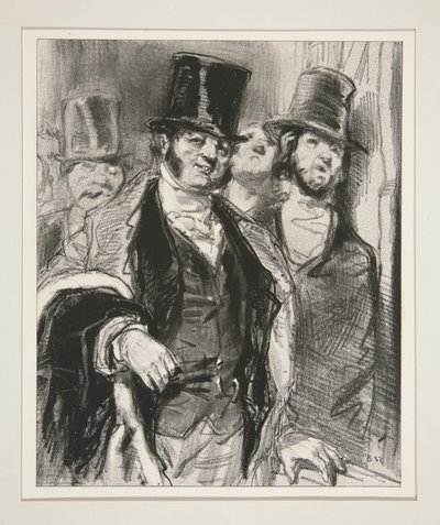 The Gentleman of the Debutante by Paul Gavarni