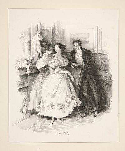 Preparations for the Ball by Paul Gavarni