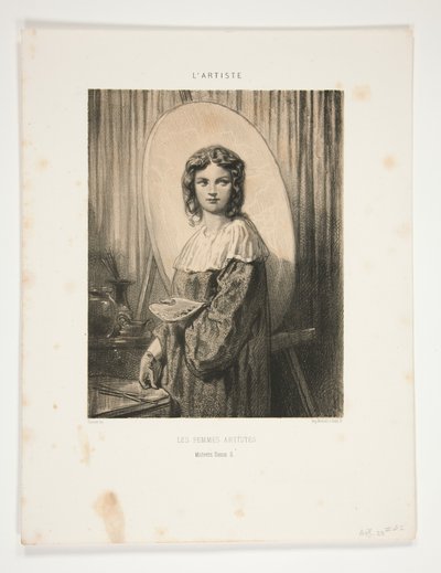 The Women Artists / Mistress Diana S... by Paul Gavarni