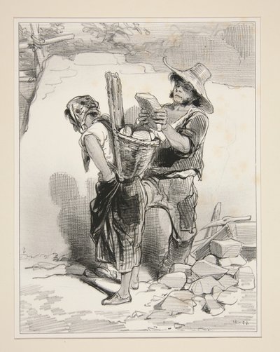 "Spouses owe each other fidelity, help, assistance." by Paul Gavarni