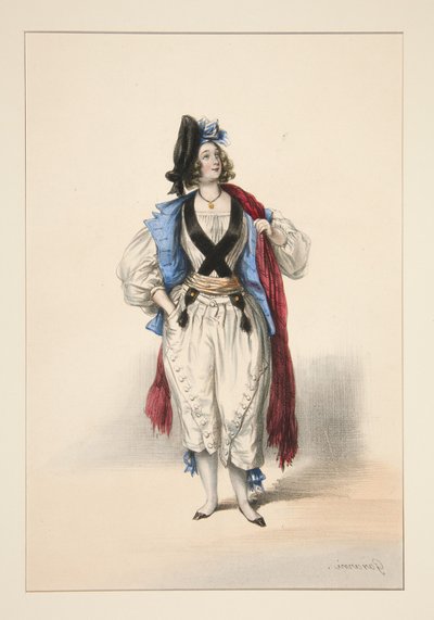 Sailor Woman by Paul Gavarni