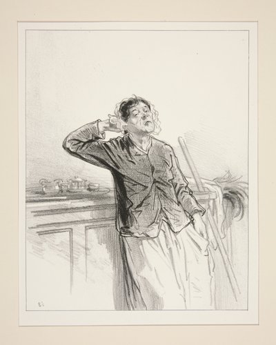 Me, the Men!... It Never Held Me Very Strongly. by Paul Gavarni