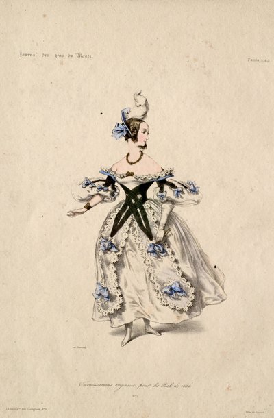 Original Fancy-Dress Costumes for the Balls of 1834 by Paul Gavarni