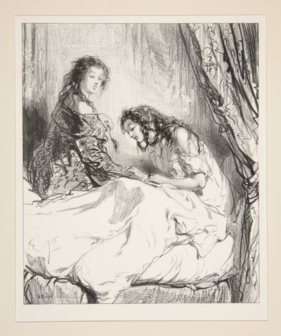 ...Yes, my dear Auguste, I have decided to stay in the chorus... by Paul Gavarni