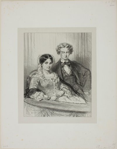 Here and There: Phèdre at the Théâtre-Français by Paul Gavarni