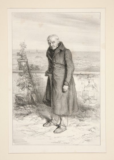 Ninety Years (Chevallier, father of Gavarni) by Paul Gavarni